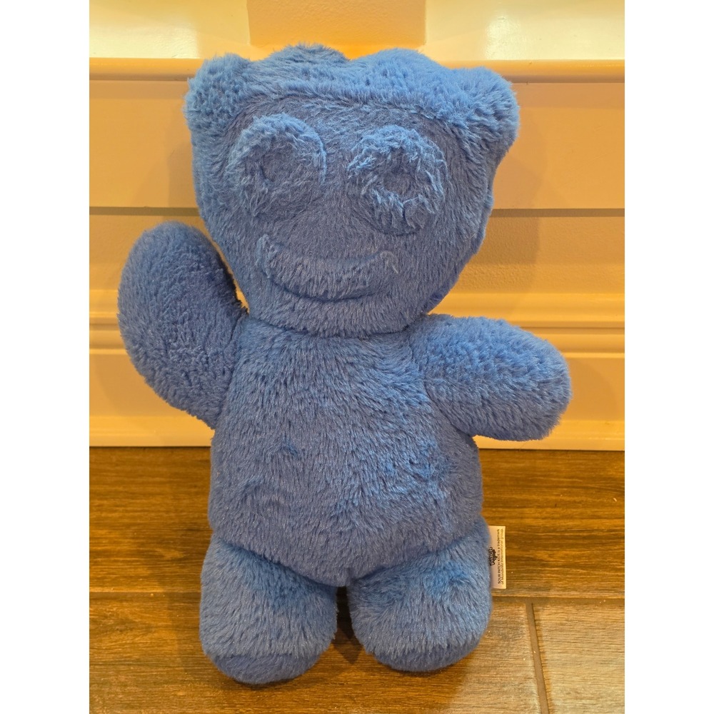iScream Sour Patch Kids Blue Raspberry Plush Pillow IT'SUGAR 16 inch